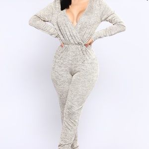Taupe Jumpsuit *Brand New